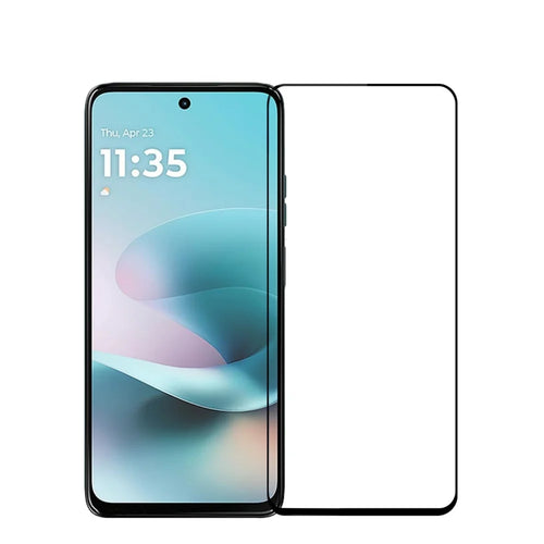 PINWUYO For Motorola Moto G67 Power 5G Tempered Glass Film  JK Series-2 9H Full Screen Protector - Black - 1