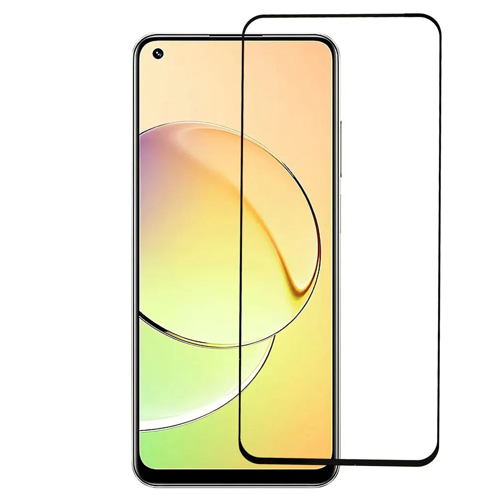 RURIHAI for Realme 10 4G 2.5D Arc Edge 0.26mm High Aluminum-silicon Glass Film Full Glue Secondary Hardening Full Screen Protector - 1