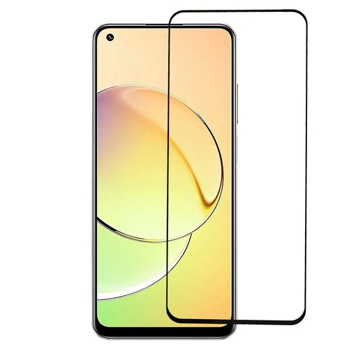 RURIHAI for Realme 10 4G 2.5D Arc Edge 0.26mm High Aluminum-silicon Glass Film Full Glue Secondary Hardening Full Screen Protector - 1
