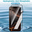 For iPhone 16 Full Screen Protector HD Clear Silk Printing High Aluminium-silicon Glass Film with Dust Removal Installation Frame - As Shown - 4
