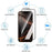 For iPhone 11 Pro Max Full Screen Protector HD Clear Silk Printing High Aluminium-silicon Glass Film with Dust Removal Installation Frame - As Shown - 7