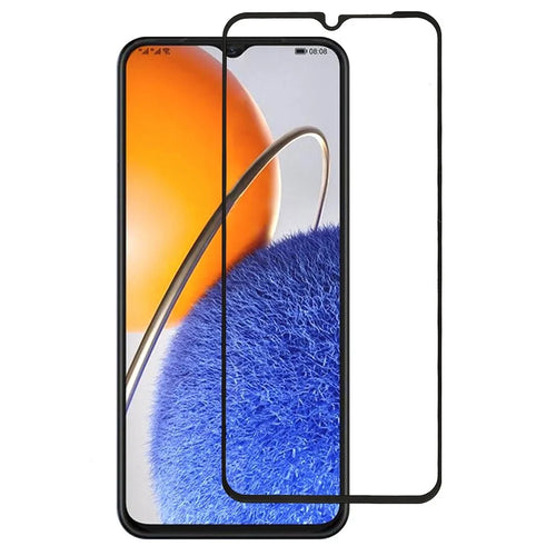 RURIHAI for Huawei nova Y61 4G 0.26mm High Aluminum-silicon Glass Anti-scratch Film 2.5D Arc Edge Full Glue Secondary Hardening Full Screen Protector - 1