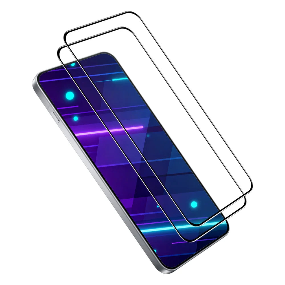 ENKAY HAT PRINCE For Motorola Edge 70 5G 2Pcs Screen Protector   9H Silk Printing 0.26mm Tempered Glass - Transparent - 1