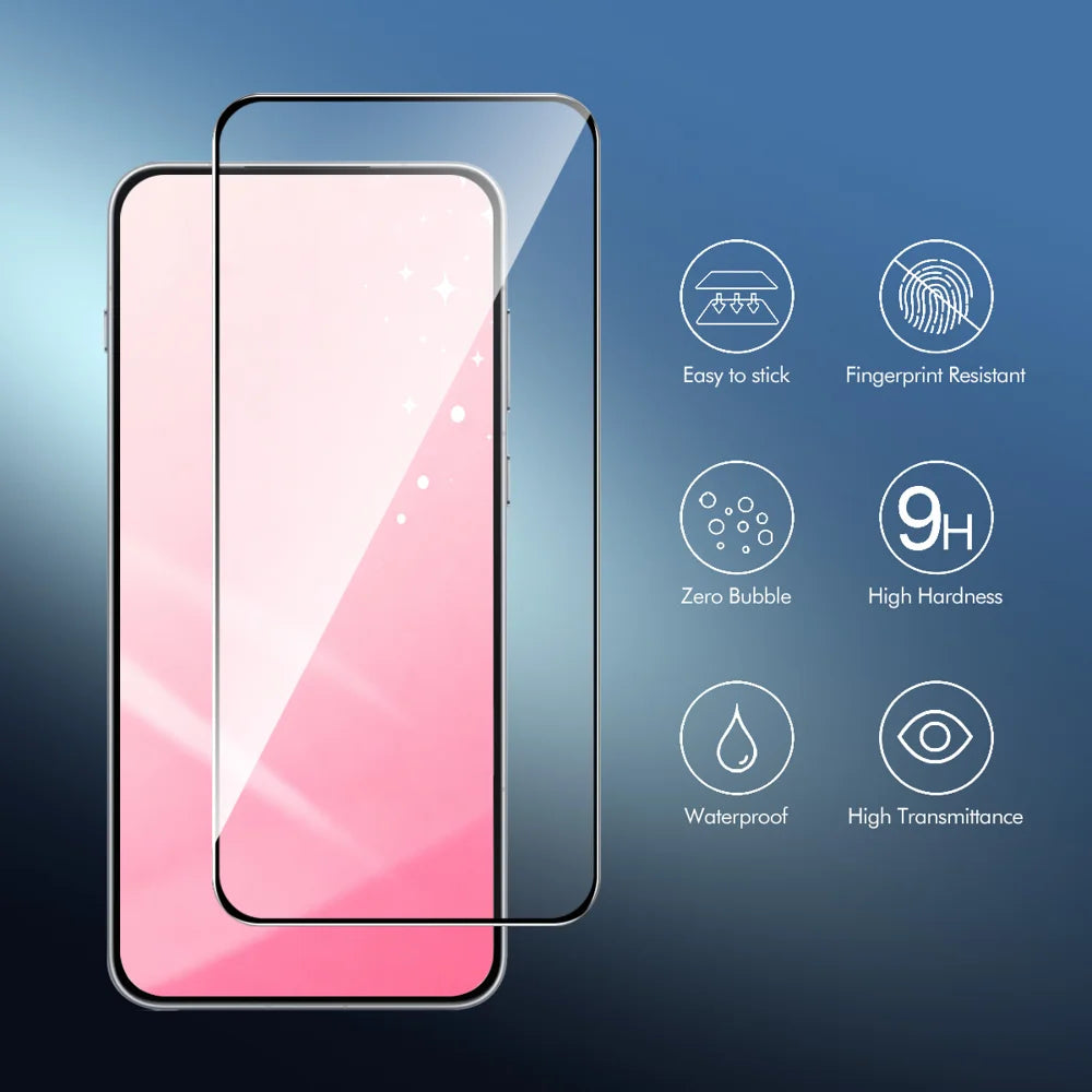 ENKAY HAT PRINCE For Realme C85 Pro 4G 2Pcs Screen Protector   9H Silk Printing 0.26mm Tempered Glass - Transparent - 2