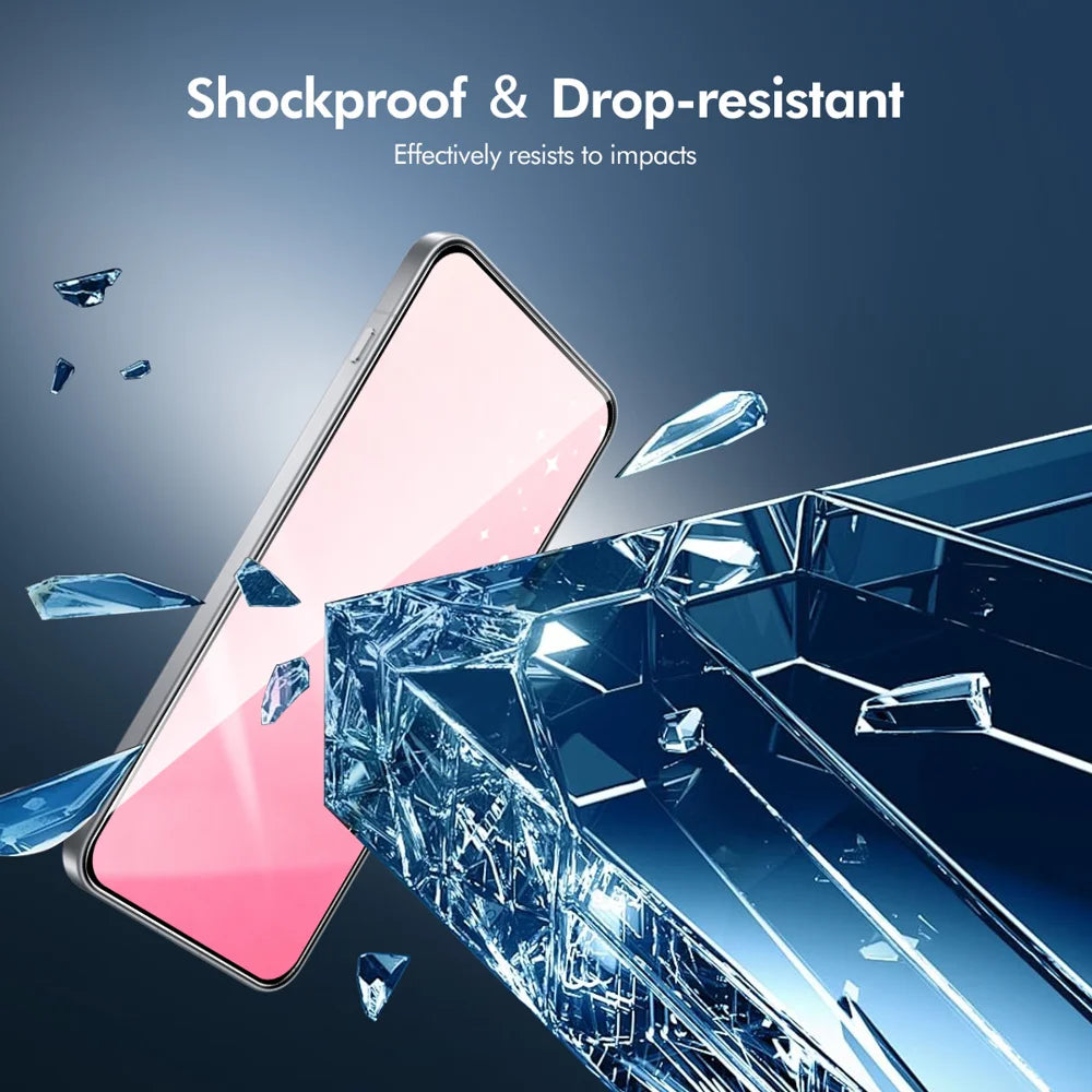 ENKAY HAT PRINCE For Realme C85 5G 2Pcs Screen Protector   9H Silk Printing 0.26mm Tempered Glass - Transparent - 4