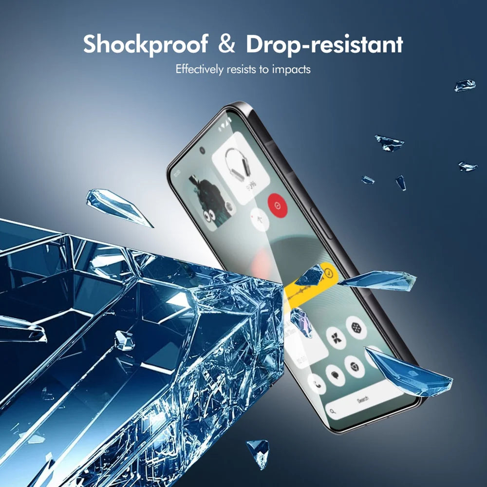 ENKAY HAT PRINCE For Nothing Phone (3a) Lite 5G Screen Protector   9H Silk Printing 0.26mm Tempered Glass - Transparent - 4