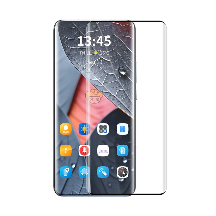 ENKAY HAT PRINCE For Honor Magic8 Pro 5G Tempered Glass   Side Glue Full Screen Protector 3D Curved Support Fingerprint Unlock - Transparent - 1
