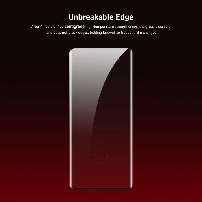 ENKAY HAT PRINCE For Honor Magic8 Pro 5G Tempered Glass   Side Glue Full Screen Protector 3D Curved Support Fingerprint Unlock - Transparent - 3