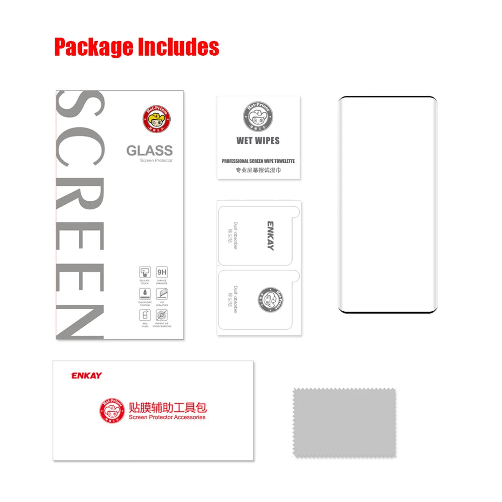 ENKAY HAT PRINCE For Huawei Mate 70 Air Tempered Glass   Screen Protector 3D Curved Clear Screen Film - Transparent - 7