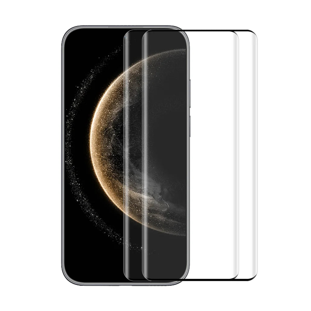 ENKAY HAT PRINCE For Huawei Mate 70 Air 2Pcs Tempered Glass   Screen Protector 3D Curved Clear Screen Film - Transparent - 1