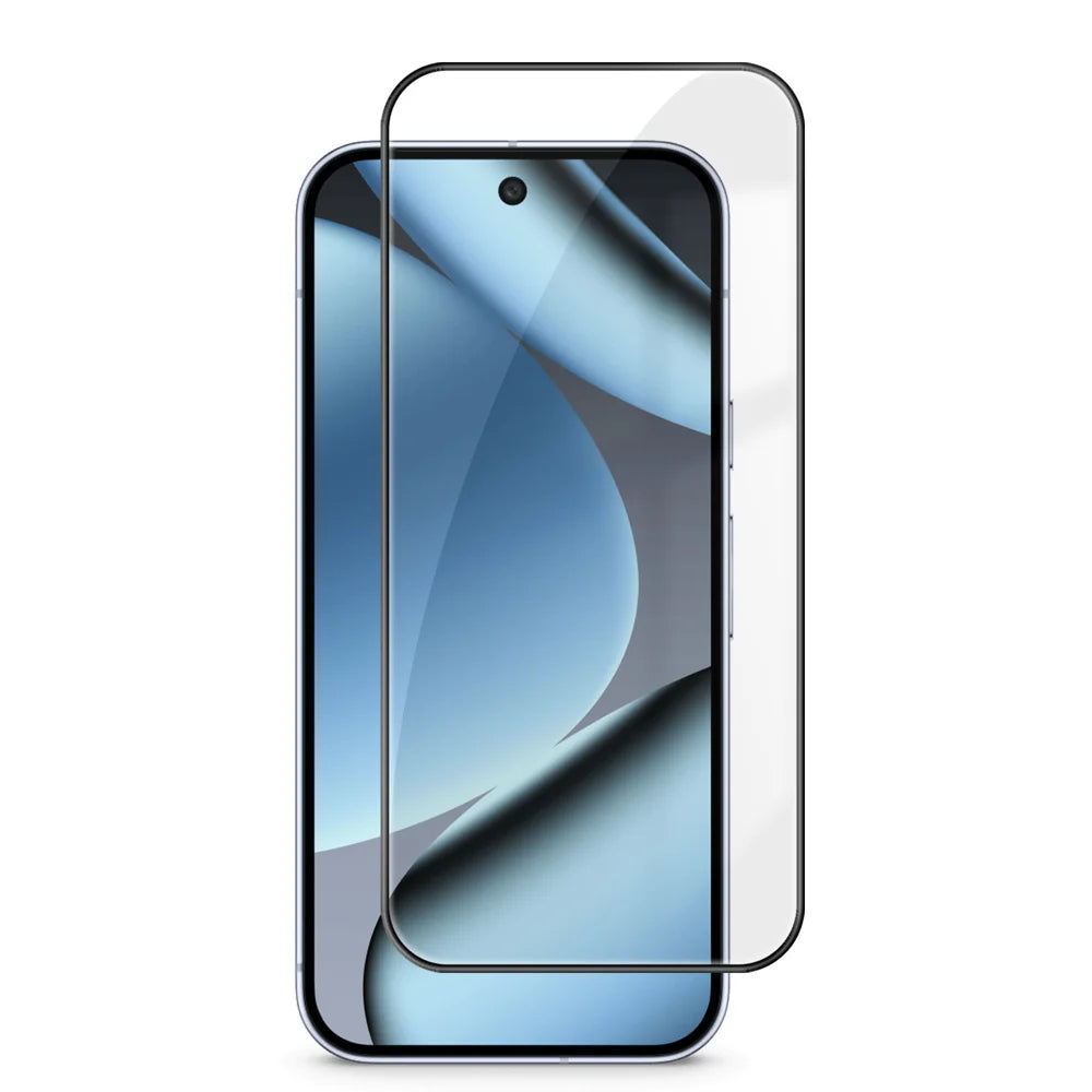 For Google Pixel 10 Pro HD Full Screen Protector Silk Printing Black Edge High Aluminium-silicon Glass Film - As Shown - 1