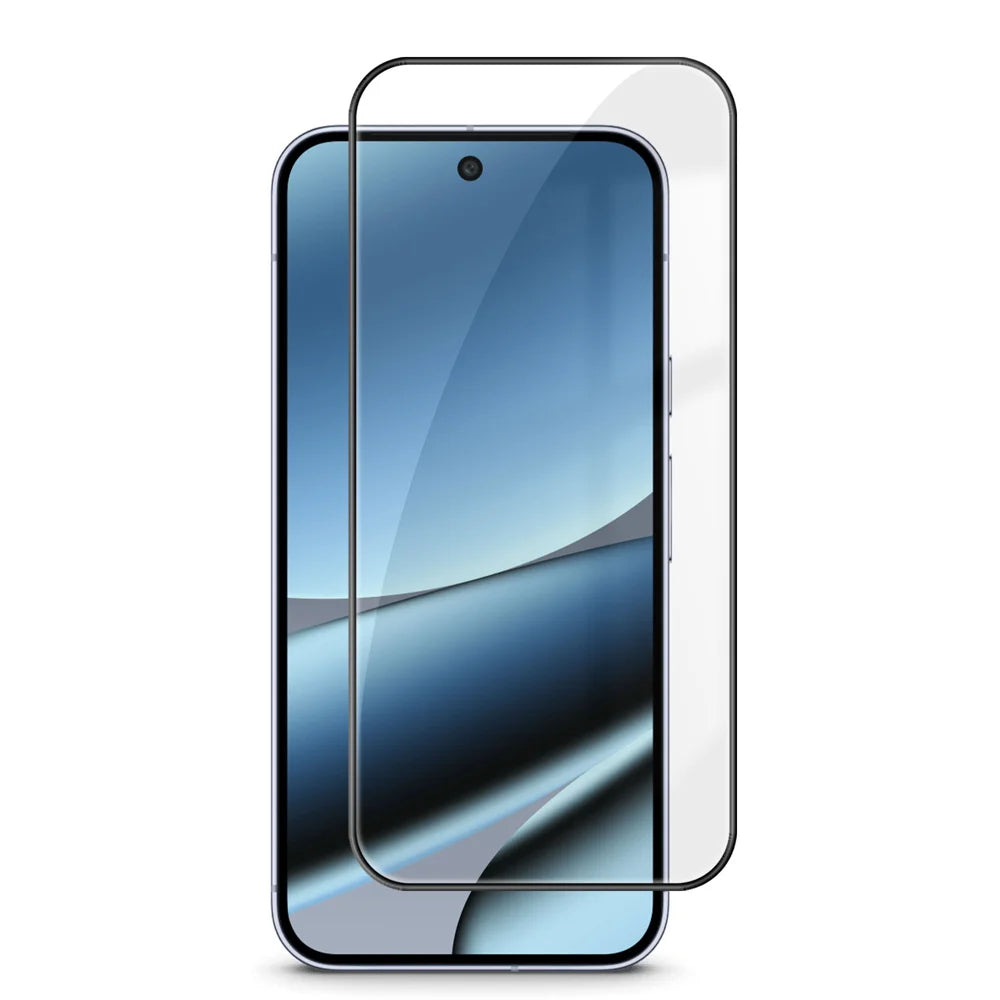 For Google Pixel 10 Pro XL HD Full Screen Protector Silk Printing Black Edge High Aluminium-silicon Glass Film - As Shown - 1