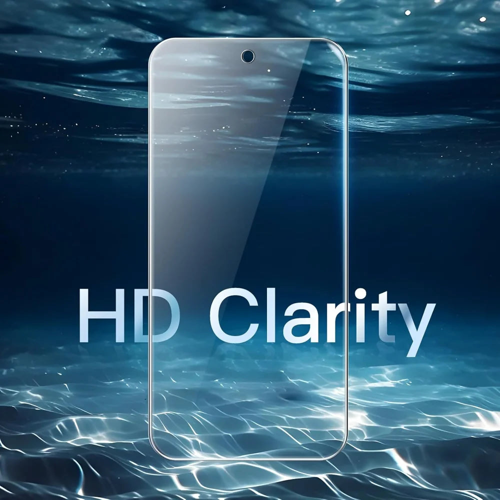 For Google Pixel 10 HD Full Screen Protector Silk Printing Black Edge High Aluminium-silicon Glass Film - As Shown - 2