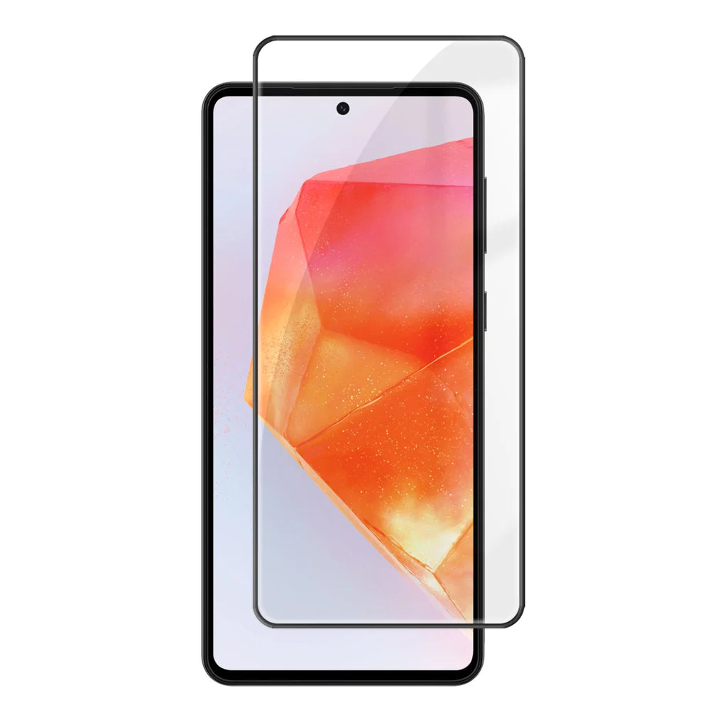 For Samsung Galaxy C55 5G HD Full Screen Protector Silk Printing Black Edge High Aluminium-silicon Glass Film - As Shown - 1