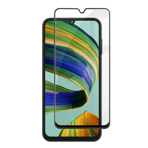 For Samsung Galaxy F15 5G HD Full Screen Protector Silk Printing Black Edge High Aluminium-silicon Glass Film - As Shown - 1