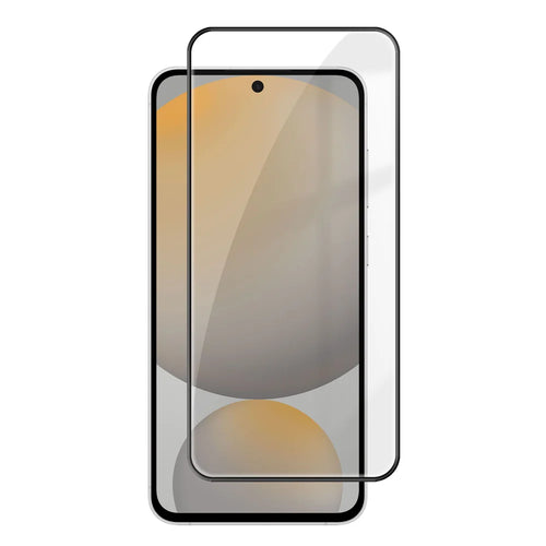 For Samsung Galaxy S24 FE HD Full Screen Protector Silk Printing Black Edge High Aluminium-silicon Glass Film - As Shown - 1