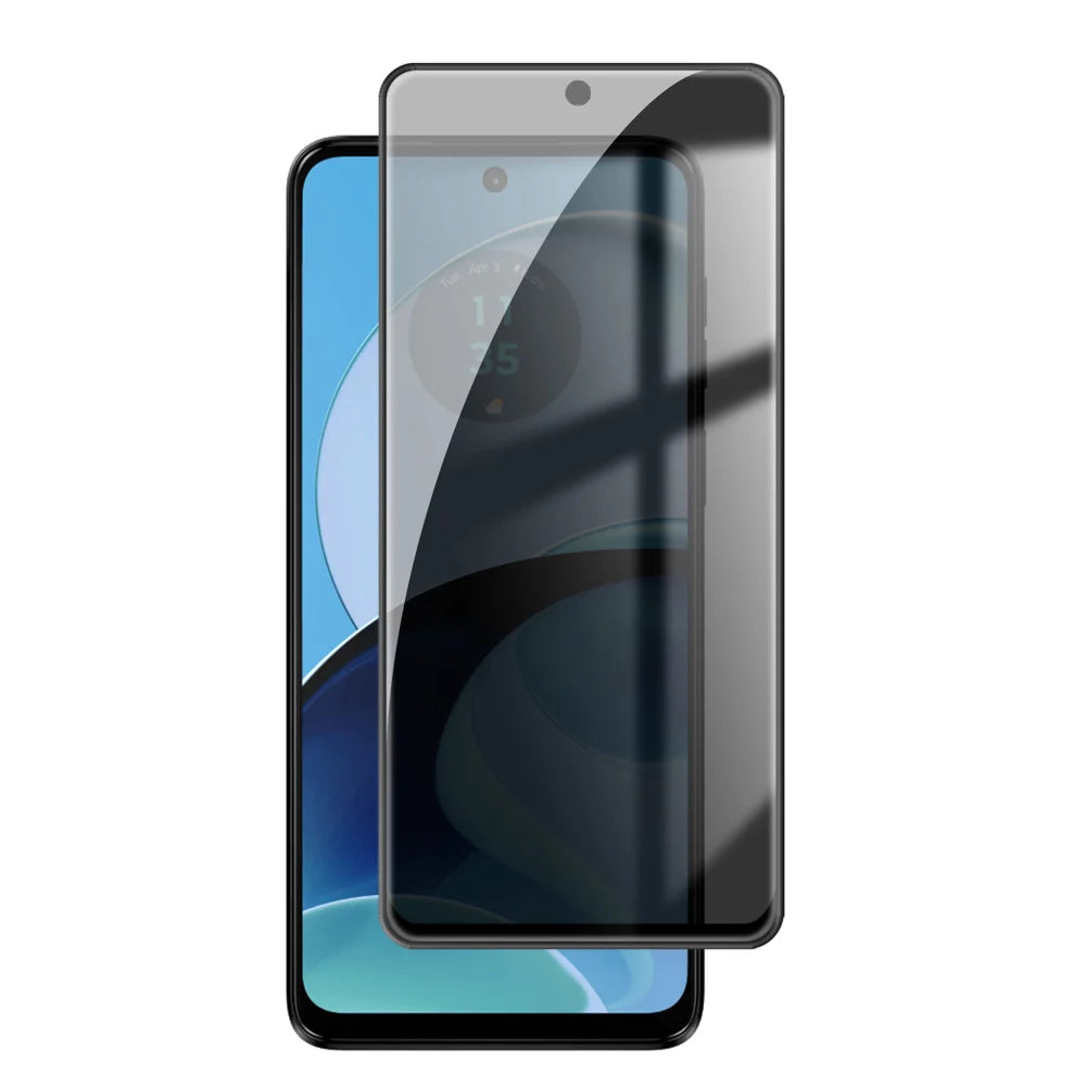 For Motorola Moto G14 4G Anti Spy Privacy Full Screen Protector Black Edge High Aluminium-silicon Glass Film - As Shown - 1