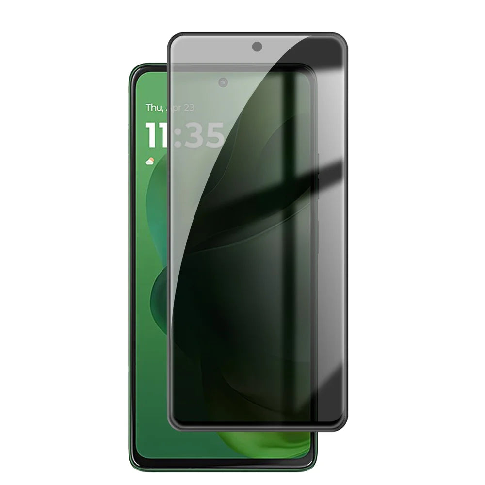 For Motorola Moto G Power (2025) Anti Spy Privacy Full Screen Protector Black Edge High Aluminium-silicon Glass Film - As Shown - 1