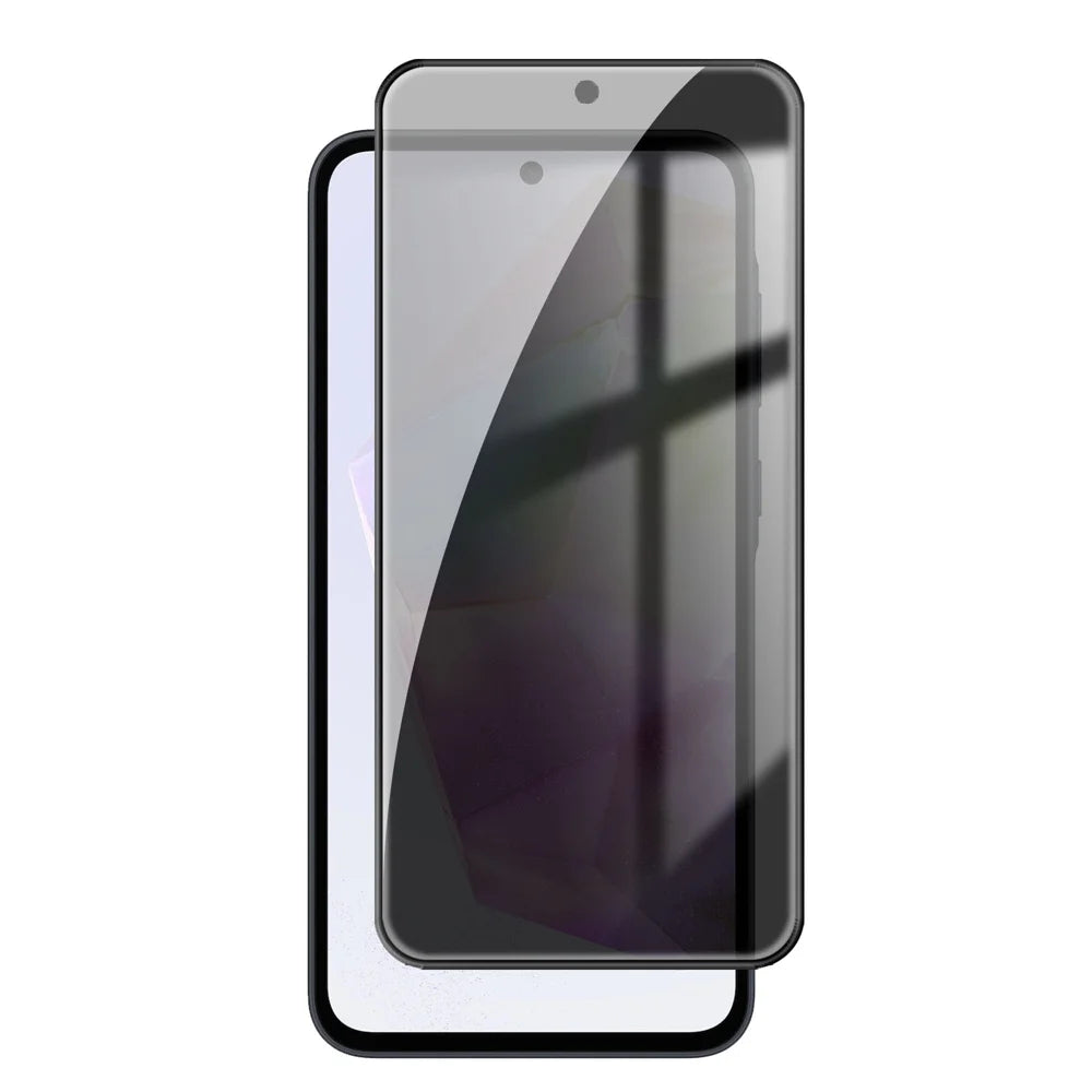 For Samsung Galaxy A35 5G Anti Spy Privacy Full Screen Protector Black Edge High Aluminium-silicon Glass Film - As Shown - 1