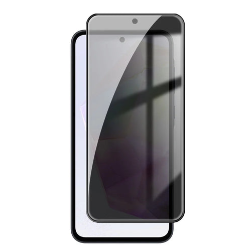 For Samsung Galaxy A35 5G Anti Spy Privacy Full Screen Protector Black Edge High Aluminium-silicon Glass Film - As Shown - 1