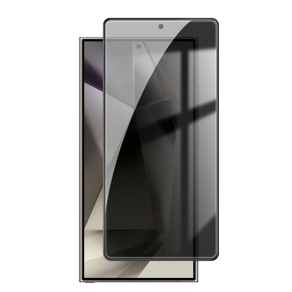 For Samsung Galaxy S24 Ultra Anti Spy Privacy Full Screen Protector Black Edge High Aluminium-silicon Glass Film - As Shown - 1
