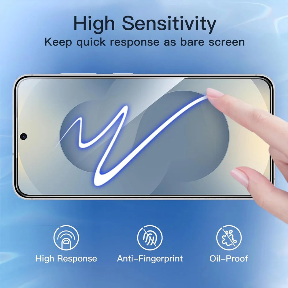 For Samsung Galaxy S25+ Anti Spy Privacy Full Screen Protector Black Edge High Aluminium-silicon Glass Film - As Shown - 2