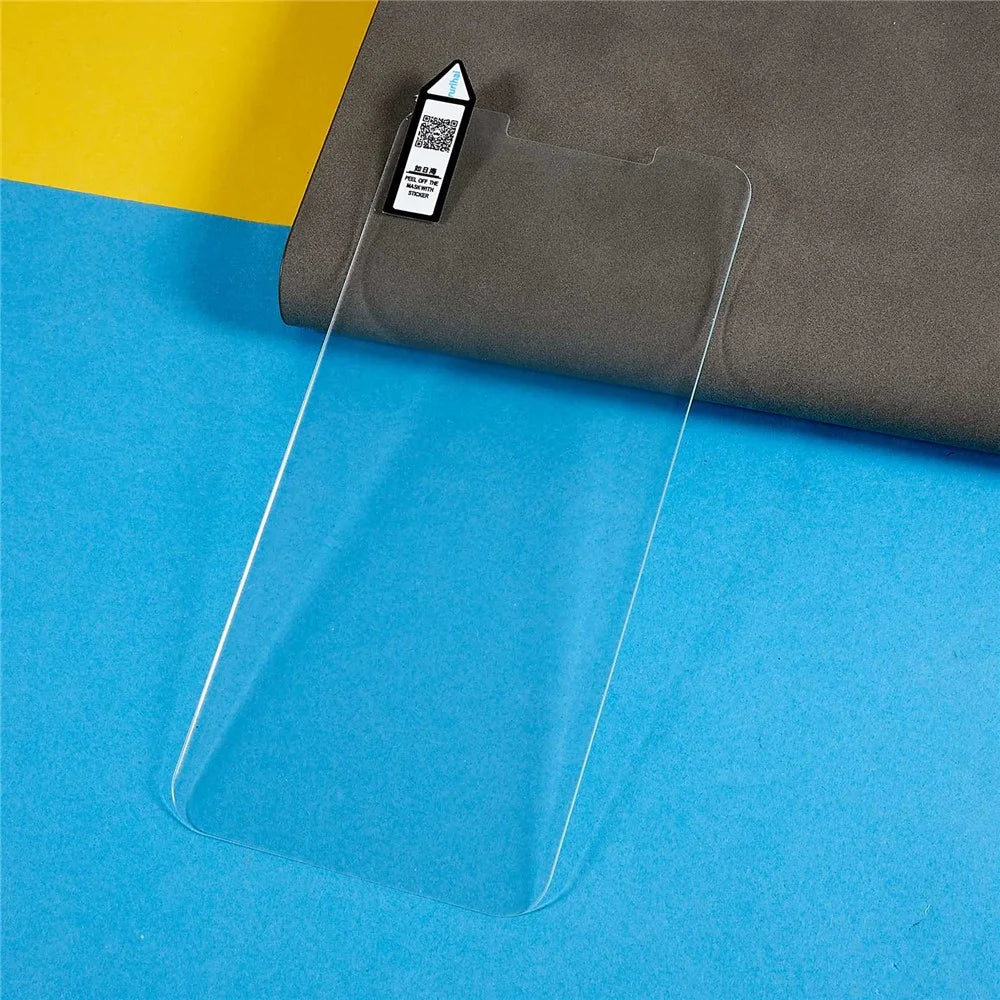 RURIHAI for Huawei Mate 50 Pro 4G 3D Full Glue 0.26mm HD Clear Film UV Liquid Mid-aluminium-silicon Glass Tempered Glass Screen Protector - 7