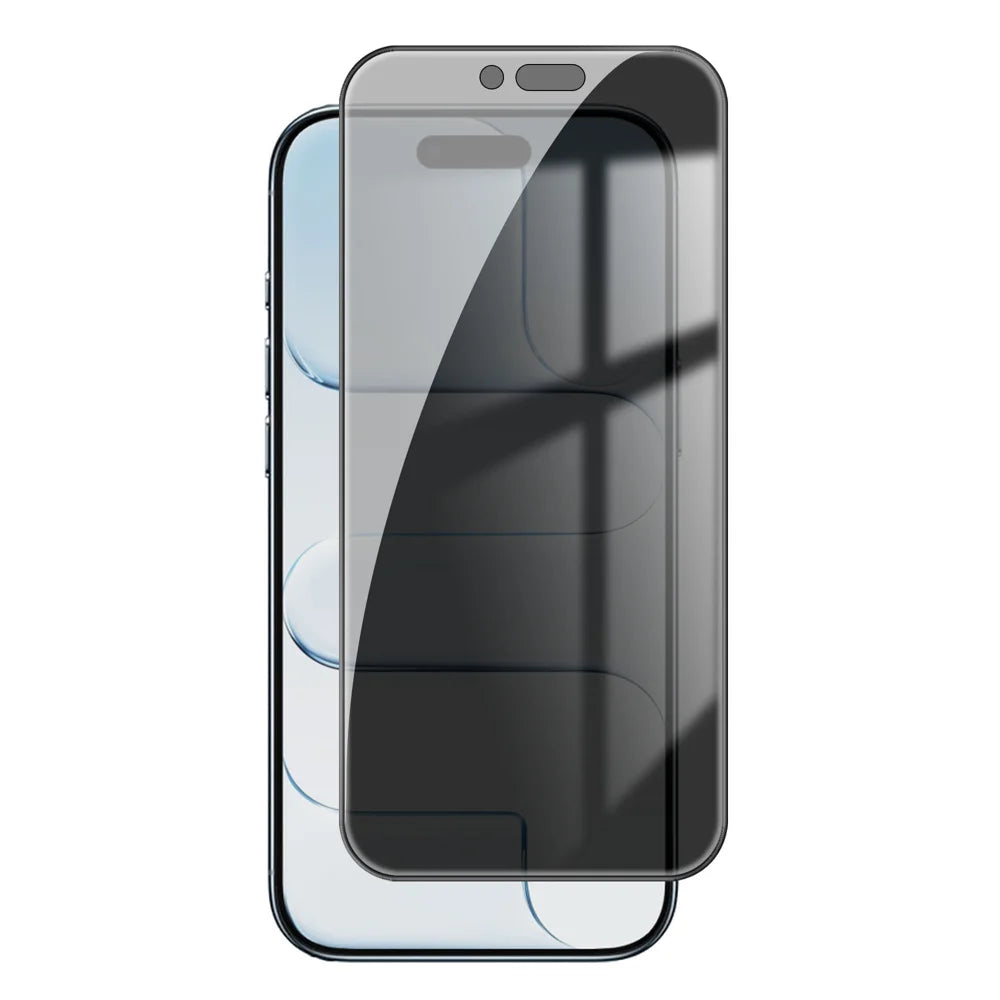 For iPhone Air Anti Spy Privacy Full Screen Protector Black Edge High Aluminium-silicon Glass Film - As Shown - 1