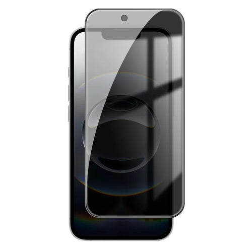 For iPhone 17e / 16e Anti Spy Privacy Full Screen Protector Black Edge High Aluminium-silicon Glass Film - As Shown - 1