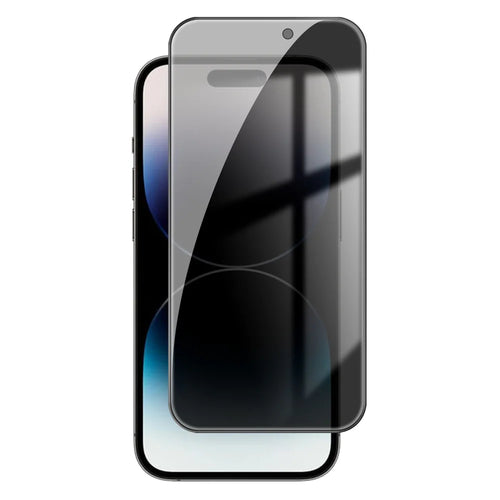 For iPhone 14 Pro Anti Spy Privacy Full Screen Protector Black Edge High Aluminium-silicon Glass Film - As Shown - 1