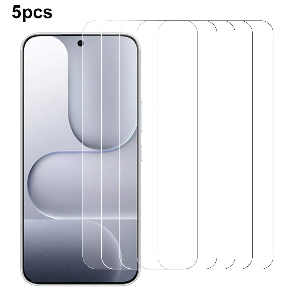 5Pcs For Honor 500 5G Front Screen Protector 0.3mm 2.5D Tempered Glass Clear Film - 1