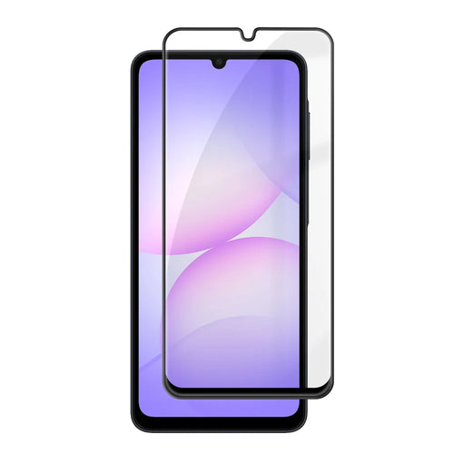 For Samsung Galaxy A08 5G / A08 4G / A07 4G HD Full Screen Protector Silk Printing Black Edge High Aluminium-silicon Glass Film - As Shown - 1