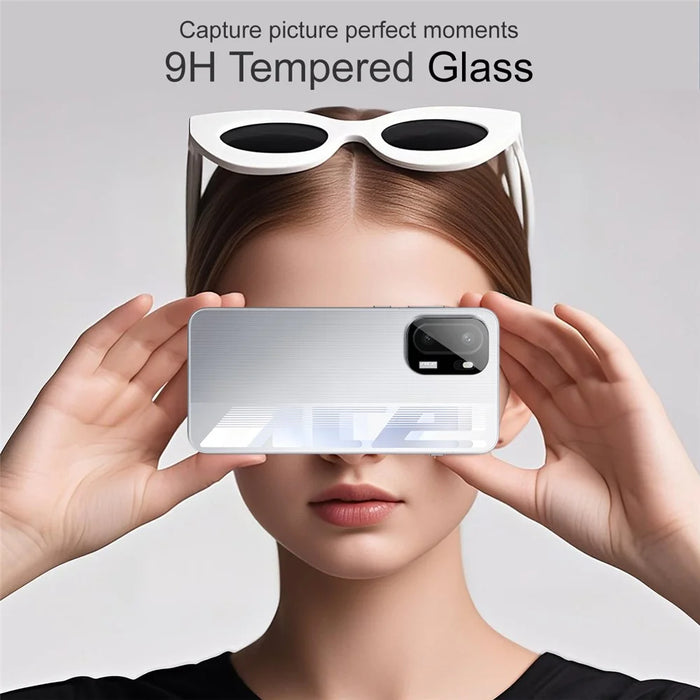 IMAK For OnePlus Ace 6 5G Camera Lens Protector Tempered Glass HD Clear Full Cover Lens Film (Black Version) - 3