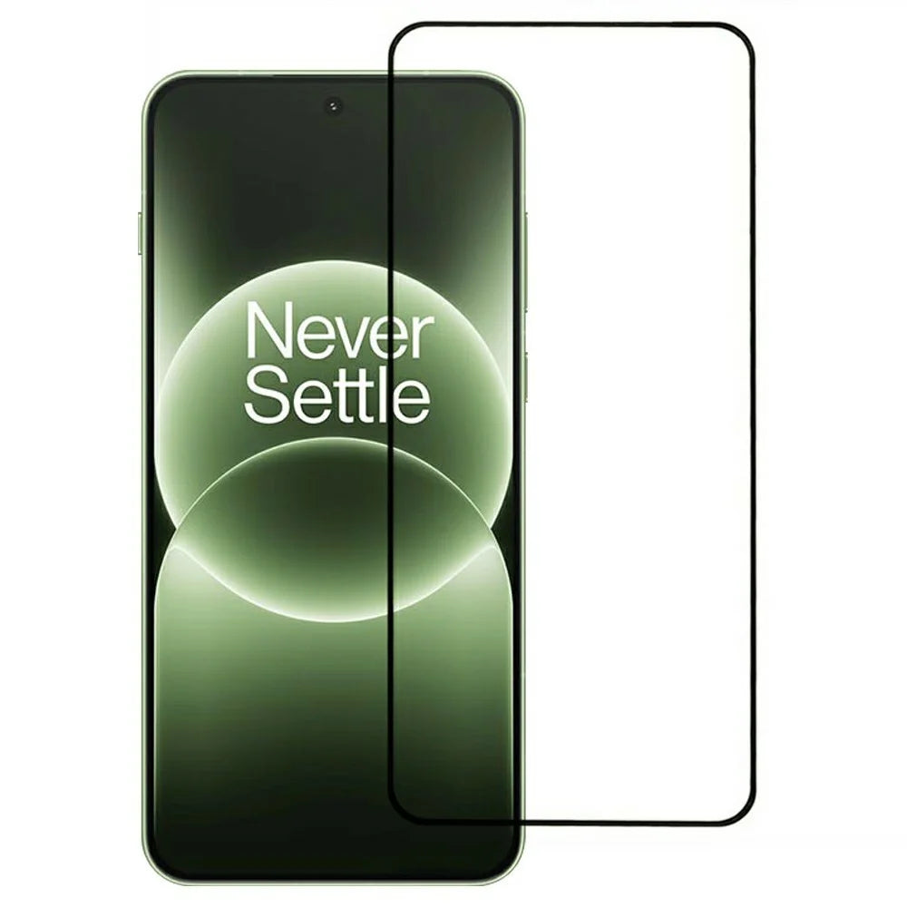Tempered Glass For OnePlus 15R 5G / Ace 6T 5G / Ace 6 5G Screen Protector Full Glue Silk Printing Film Support Fingerprint Unlock - 1