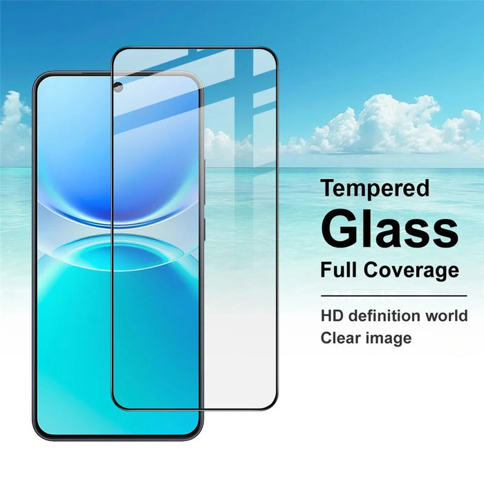 IMAK Pro+ Series For 	vivo Y500 Pro 5G Screen Protector Full Coverage Tempered Glass Film (Fingerprint Unlock) - 7