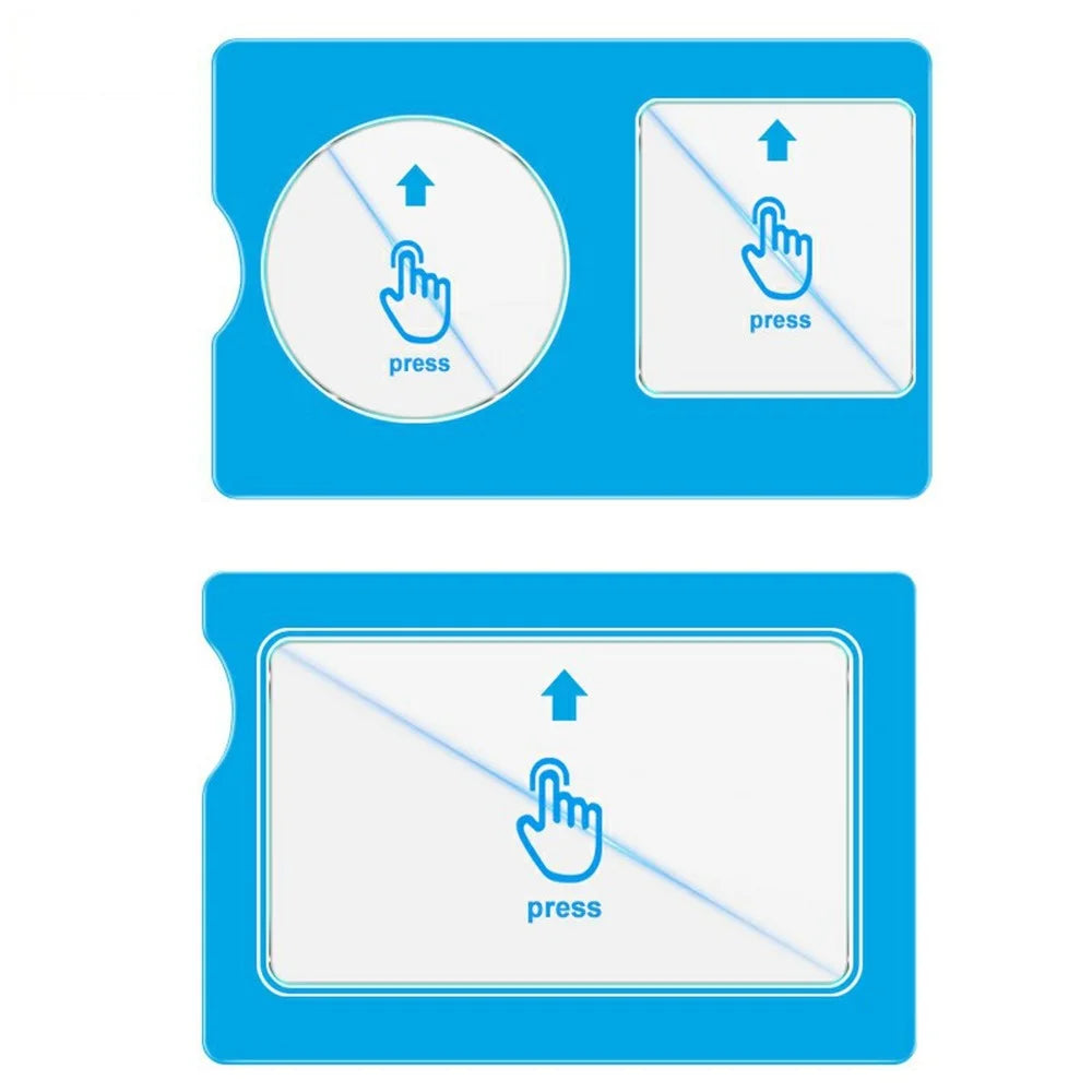 IMAK For DJI Osmo Action 6 Tempered Glass Screen Protector Set with Back / Front / Lens Protector (Self Positioning Frame) - 5