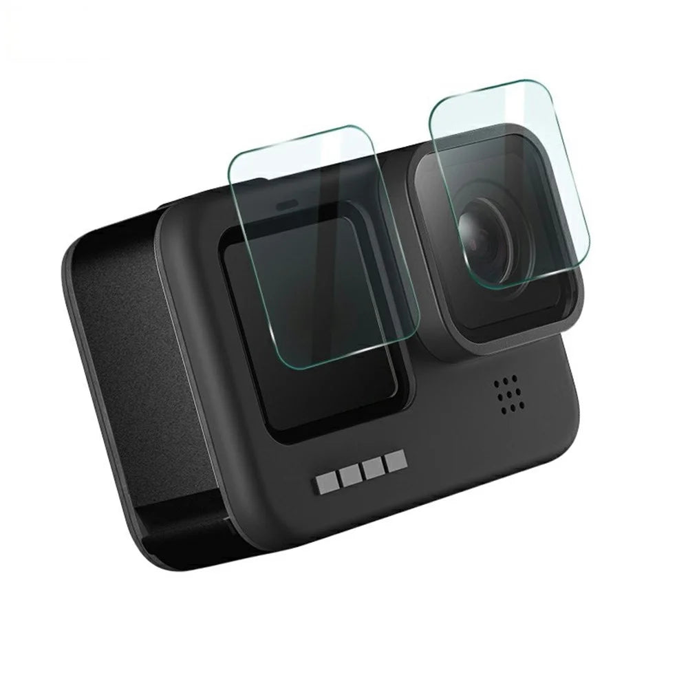 IMAK For DJI Osmo Action 6 Tempered Glass Screen Protector Set with Back / Front / Lens Protector (Self Positioning Frame) - 7