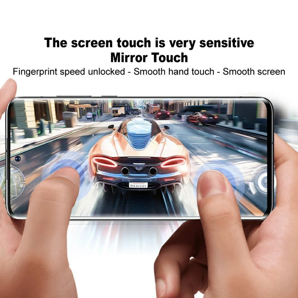 IMAK For Huawei Mate 70 Air Screen Protector Full Glue 3D Curved Tempered Glass Film with Positioning Frame - 7