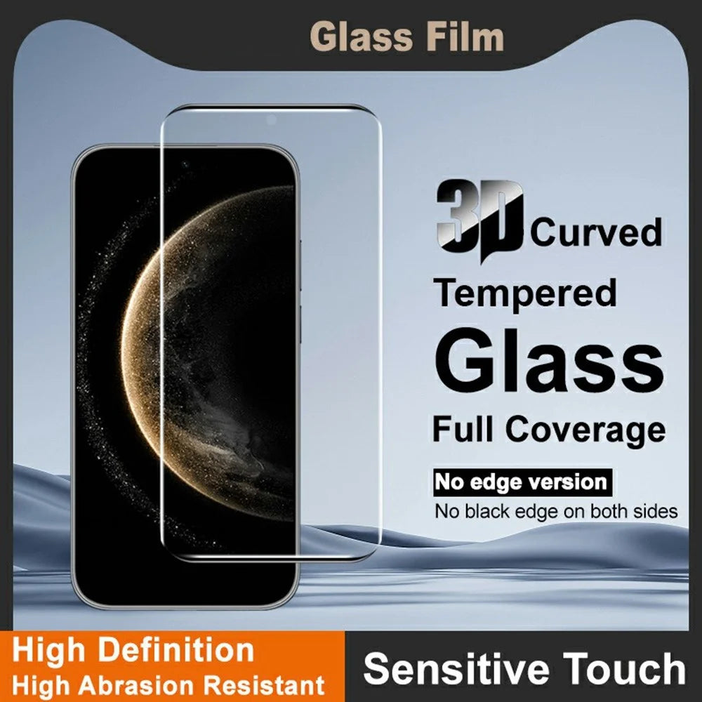 IMAK For Huawei Mate 70 Air Full Screen Protector Side Glue 3D Curved Tempered Glass Film (No Edge Version) (Fingerprint Unlock) - 3