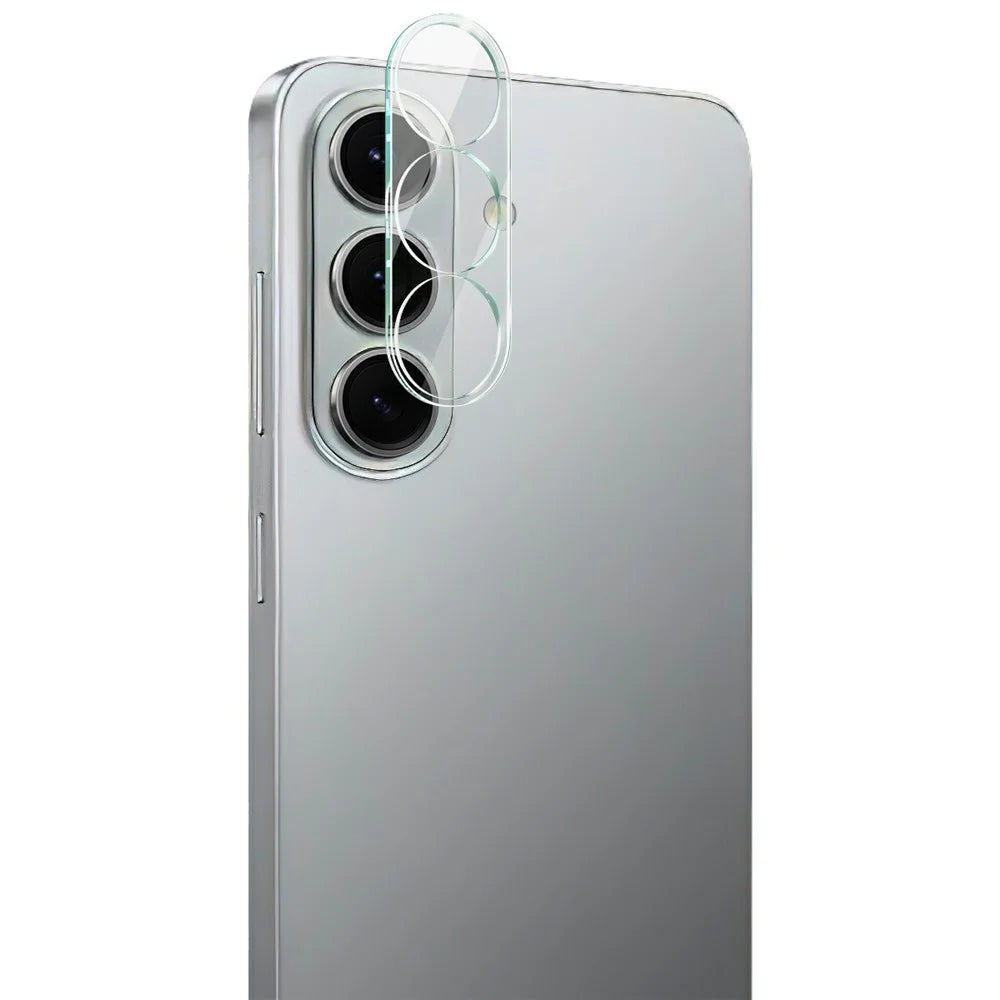 IMAK For Samsung Galaxy S26 Tempered Glass Full Cover Camera Lens Protector + Acrylic Lens Cap - 1