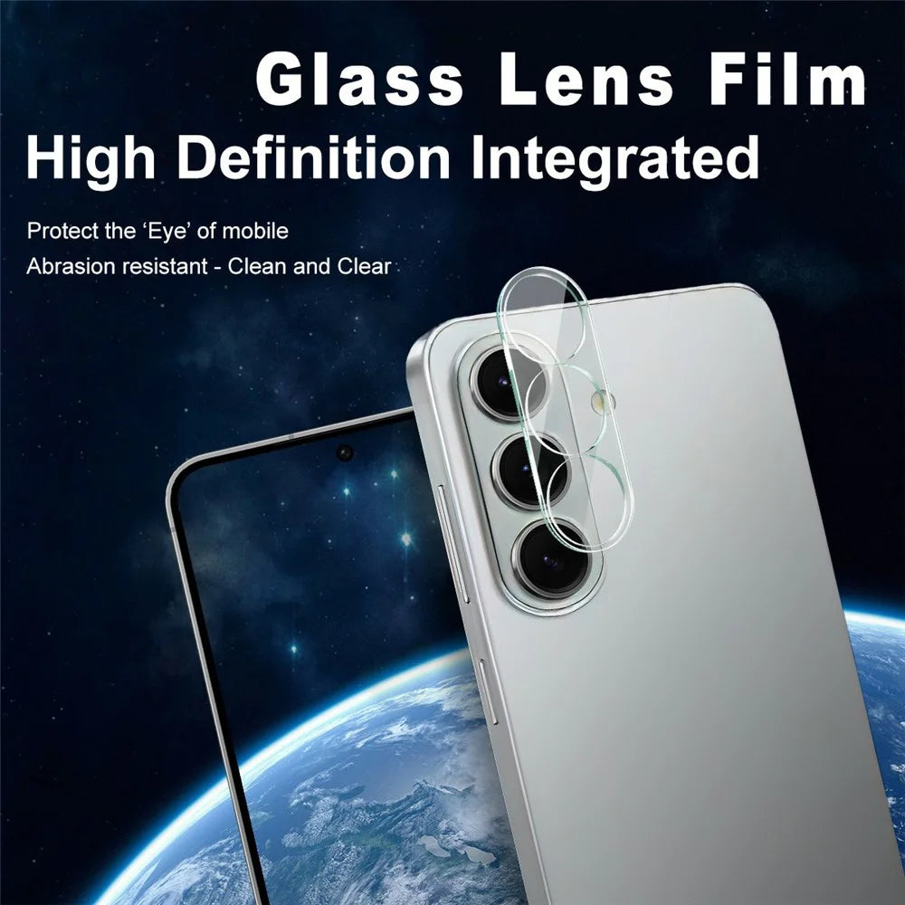 IMAK For Samsung Galaxy S26 Tempered Glass Full Cover Camera Lens Protector + Acrylic Lens Cap - 2