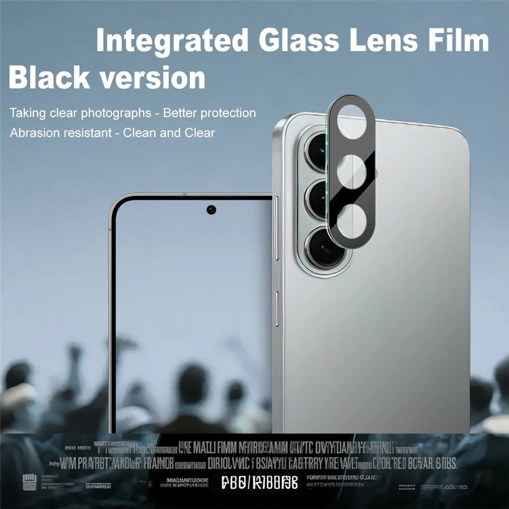 IMAK For Samsung Galaxy S26 Tempered Glass Full Cover Lens Film + Acrylic Cap (Black Version) - 2