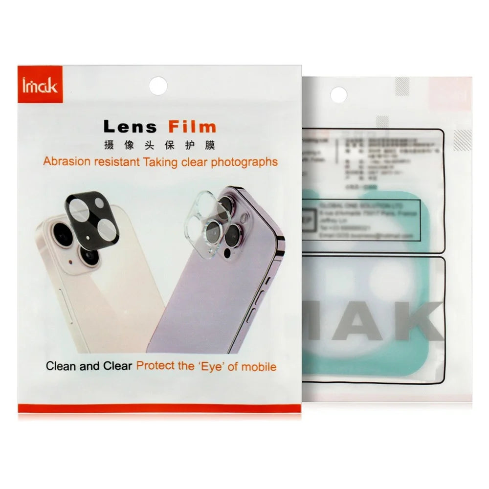 IMAK For Samsung Galaxy S26 Tempered Glass Camera Lens Protector Acrylic Lens Cap (Black Circle Design) - 7
