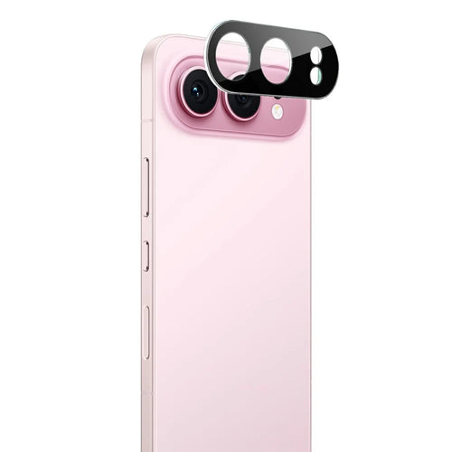 IMAK For Honor 500 5G Tempered Glass Full Cover Lens Film + Acrylic Cap (Black Version) - 1