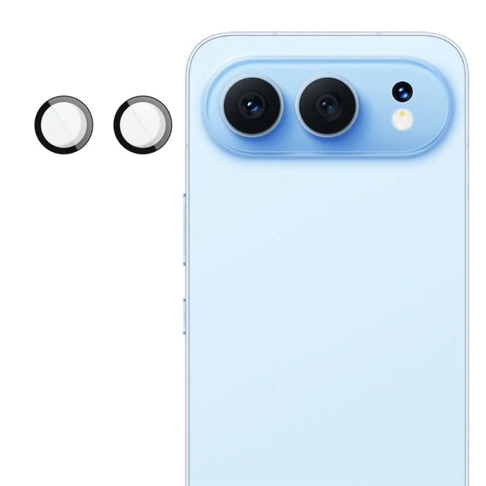 IMAK For Honor 500 5G Tempered Glass Camera Lens Protector with Self Positioning Frame (Complete Covering) - 2