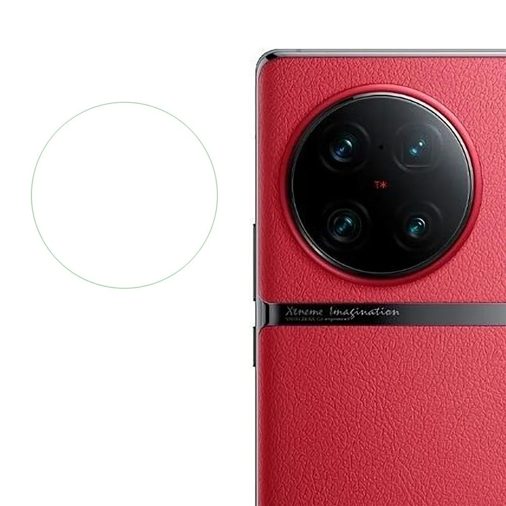 For vivo X90 Pro+ 5G Soft Rear Lens Protector Soda-Lime Glass Anti-Fingerprint HD Clear Phone Back Lens Film - 1