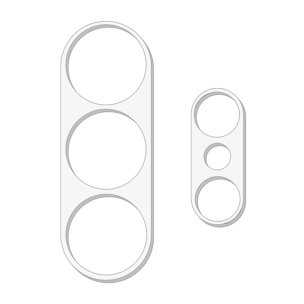 For Samsung Galaxy S26 Ultra Tempered Glass Split-type Camera Lens Protector Ultra Clear Full Coverage Lens Film - 2