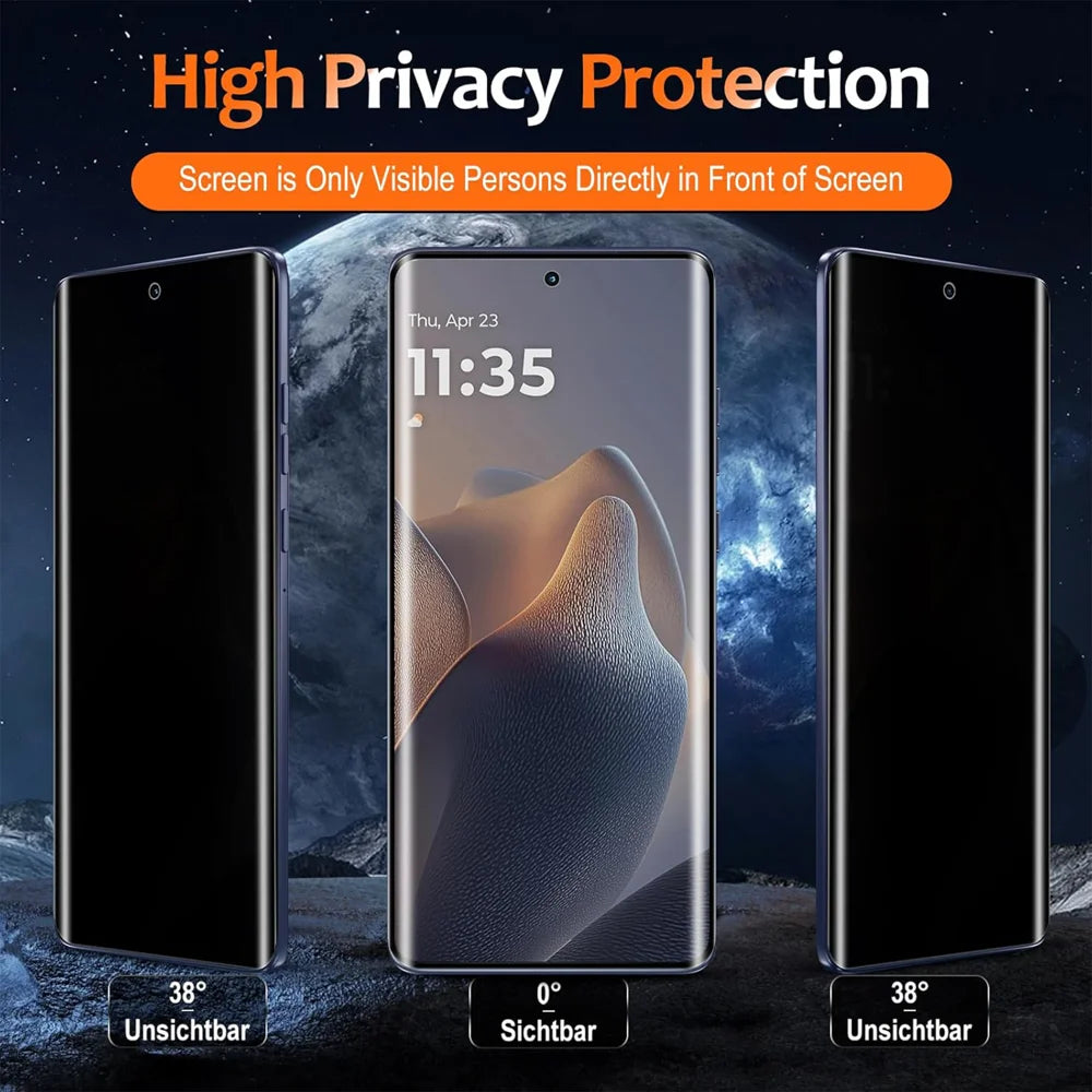 For Realme 15 Pro 5G Anti Spy Privacy Full Screen Protector Black Edge High Aluminium-silicon Glass Film - As Shown - 7