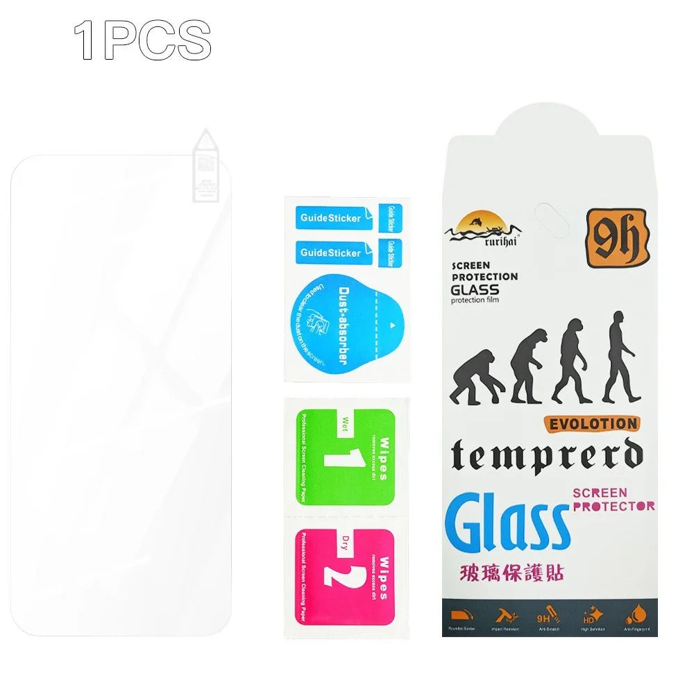 RURIHAI For OnePlus Ace 6 5G Screen Protector 0.26mm 2.5D Full Glue High Aluminium Silicon Glass Film (NOT Complete Covering) - 7