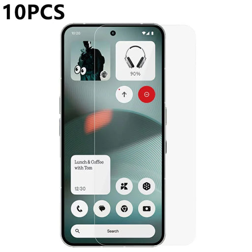 RURIHAI 10Pcs For Nothing Phone (3a) Lite 5G Screen Protector 0.26mm 2.5D Full Glue High Aluminium Silicon Glass Film (NOT Complete Covering) - 1
